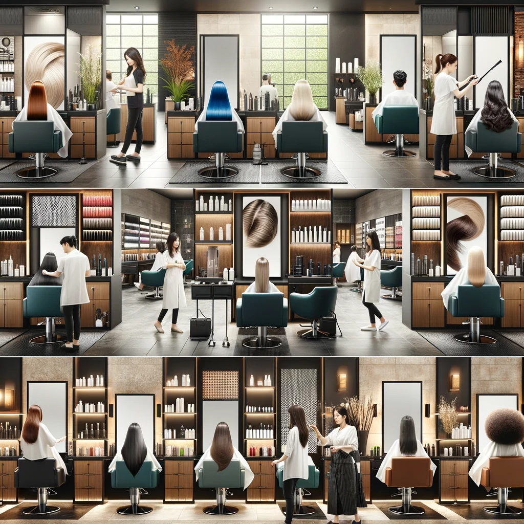 Variety of Salon Services