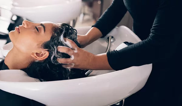 Hair treatment procedures at SQC Hair Salon ensuring healthy and shining hair